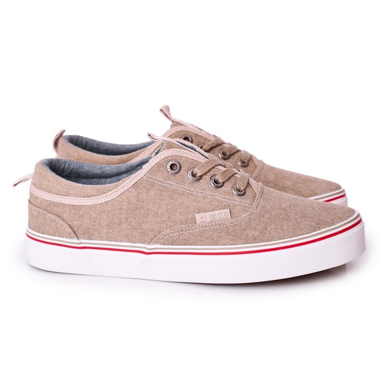 Baskets Homme Big Star FF174069 Beige 2