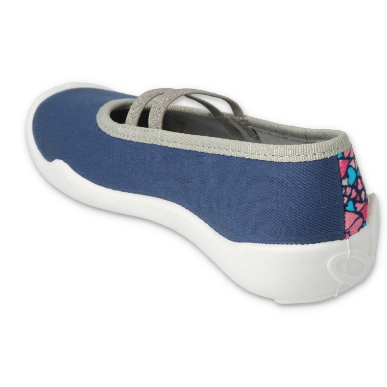 Befado chaussures pour enfants 116Y303 bleu marine rose 2