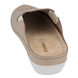 Befado chaussures pour femmes 158D144 beige 2