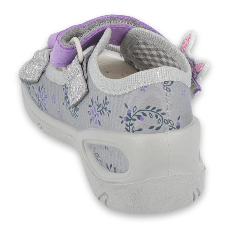 Befado chaussures pour enfants pu 065P150 violet gris 2