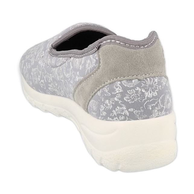 Dr.ORTO Befado sport femme 517D021 gris avec motifs blancs 1