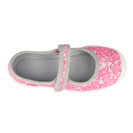 Befado chaussures pour enfants 114Y476 rose gris 1