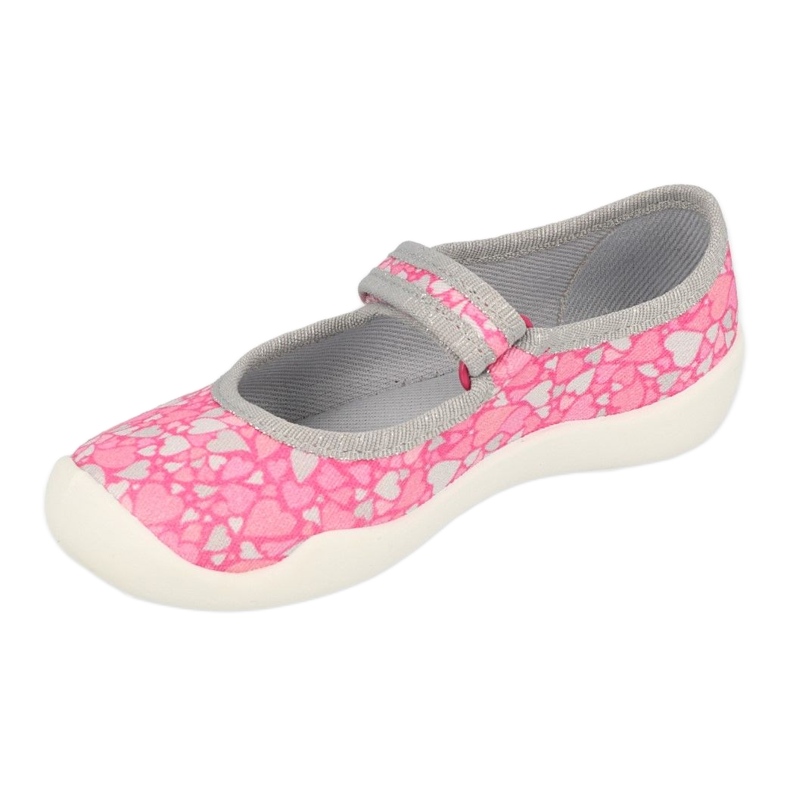Befado chaussures pour enfants 114Y476 rose gris 2