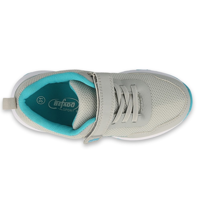 Befado chaussures pour enfants 516P112 bleu gris 4