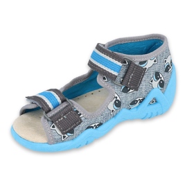 Chaussures enfant Befado jaune 350P022 bleu 1