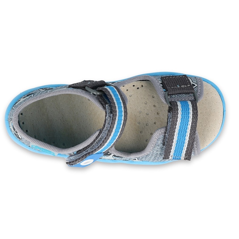 Chaussures enfant Befado jaune 350P022 bleu 3