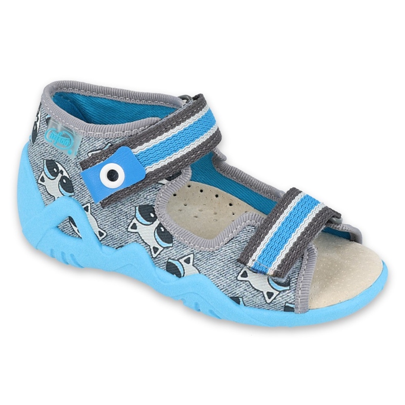 Chaussures enfant Befado jaune 350P022 bleu 4