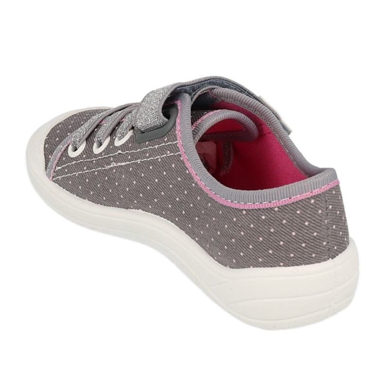 Chaussures enfant Befado 251X107 rose gris 4