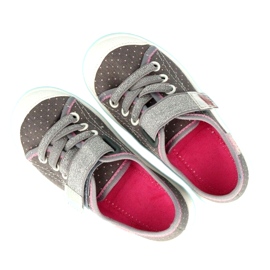 Chaussures enfant Befado 251X107 rose gris 2