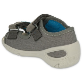 Befado chaussures pour enfants pu 065P166 bleu gris 2 Befado chaussures pour enfants pu 065P166 bleu gris 2