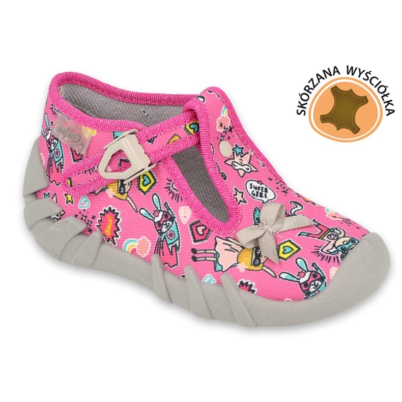 Chaussures enfant Befado 110P457 rose 4