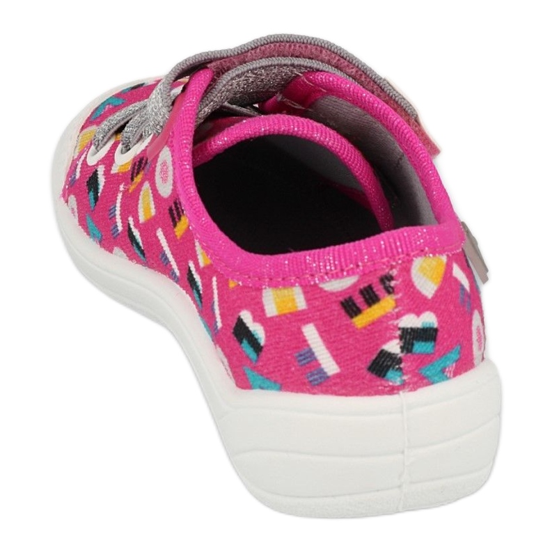 Chaussures pour enfants Befado 251Y181 rose argent multicolore 1
