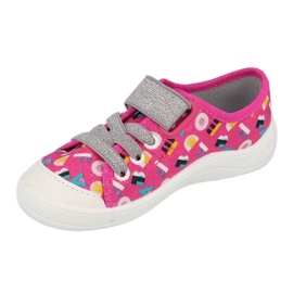 Chaussures pour enfants Befado 251Y181 rose argent multicolore 3