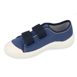 Chaussures enfant Befado 672X076 bleu marin bleu 1