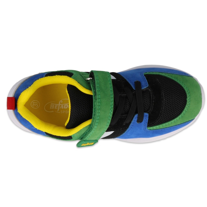 Chaussures pour enfants Befado 516Y133 le noir bleu vert 3 Chaussures pour enfants Befado 516Y133 le noir bleu vert 3