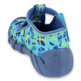 Chaussures pour enfants Befado 110P409 bleu vert 2