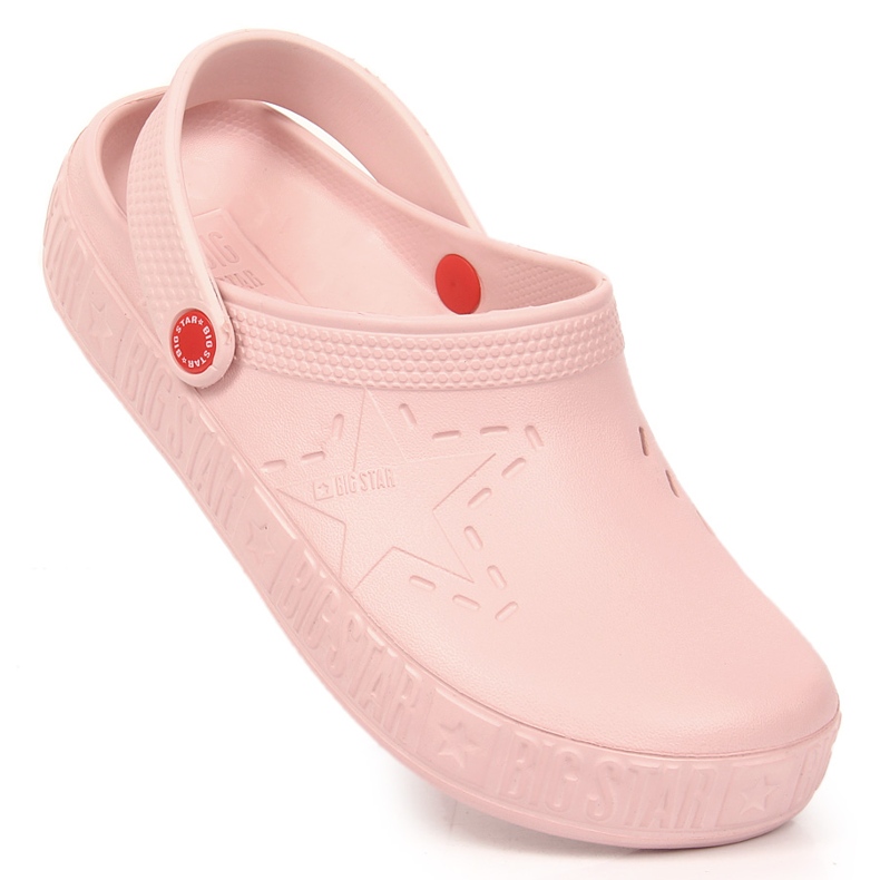 Chaussons roses femme kroks rose Big Star II275008 1