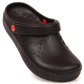 Chaussons pour enfants noirs kroks noirs Big Star II375001 1