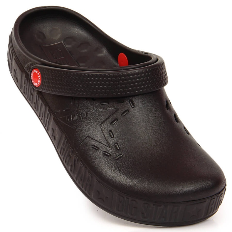 Chaussons pour enfants noirs kroks noirs Big Star II375001 1
