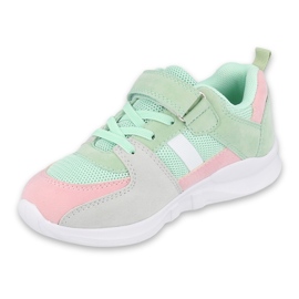 Befado chaussures pour jeunes 516Q072 rose multicolore vert 1