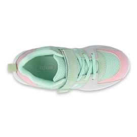 Befado chaussures pour jeunes 516Q072 rose multicolore vert 3