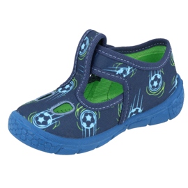 Chaussures enfant Befado 533P015 bleu vert 1