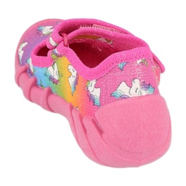 Befado chaussures pour enfants speedy 109P232 violet bleu rose jaune 2