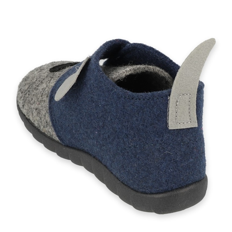 Chaussures enfant Befado 526P080 bleu marin gris 1