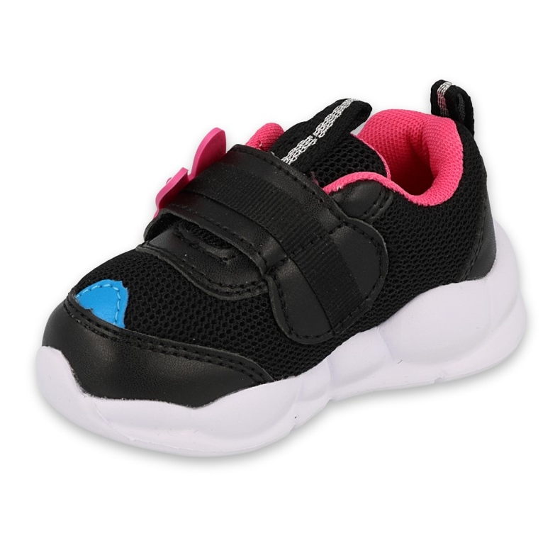Chaussures enfant Befado 516P092 le noir rose 1 Chaussures enfant Befado 516P092 le noir rose 1