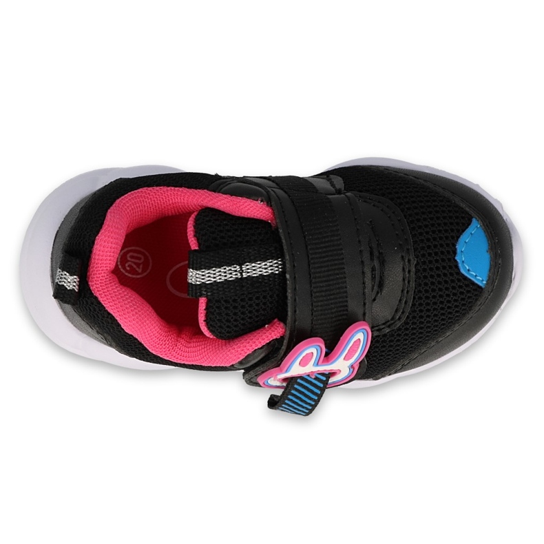 Chaussures enfant Befado 516P092 noir rose 3