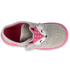 Chaussures enfant Befado 538P053 rose gris 1
