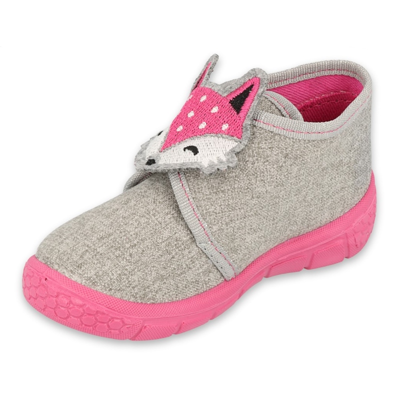 Chaussures enfant Befado 538P053 rose gris 3
