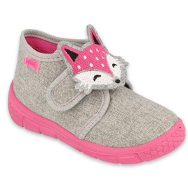 Chaussures enfant Befado 538P053 rose gris 4