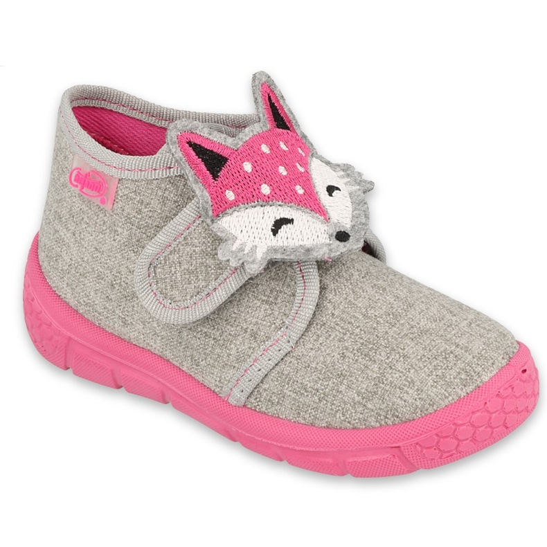 Chaussures enfant Befado 538P053 rose gris 4