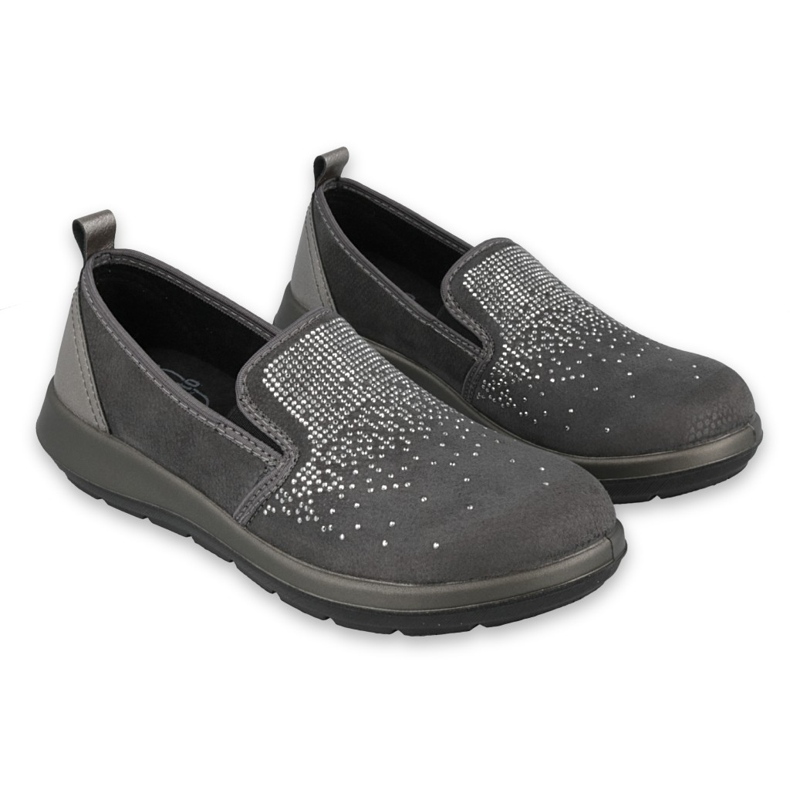 Dr.Torto Befado Chaussures pour femmes 156d005 Silver avec des cristaux argent 5