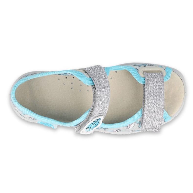 Chaussures enfant Befado 869X155 bleu argent gris 3 Chaussures enfant Befado 869X155 bleu argent gris 3