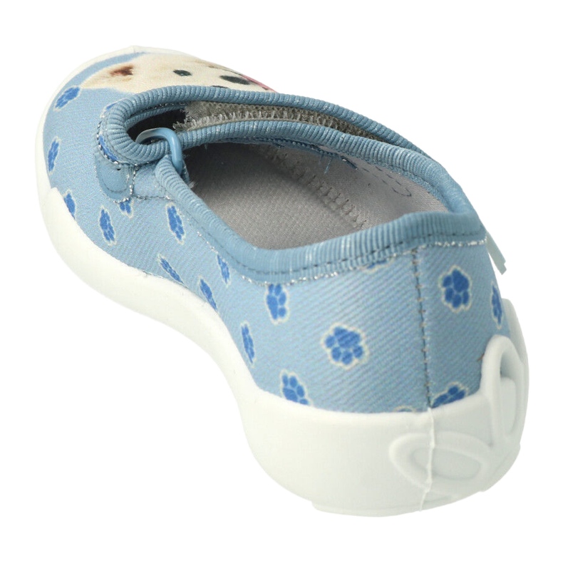 Chaussures enfant Befado 114Y460 beige bleu 4