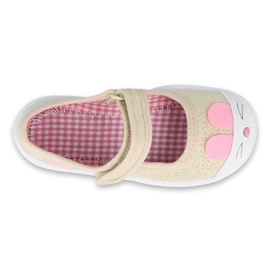 Chaussures enfant Befado 209P035 rose doré 3