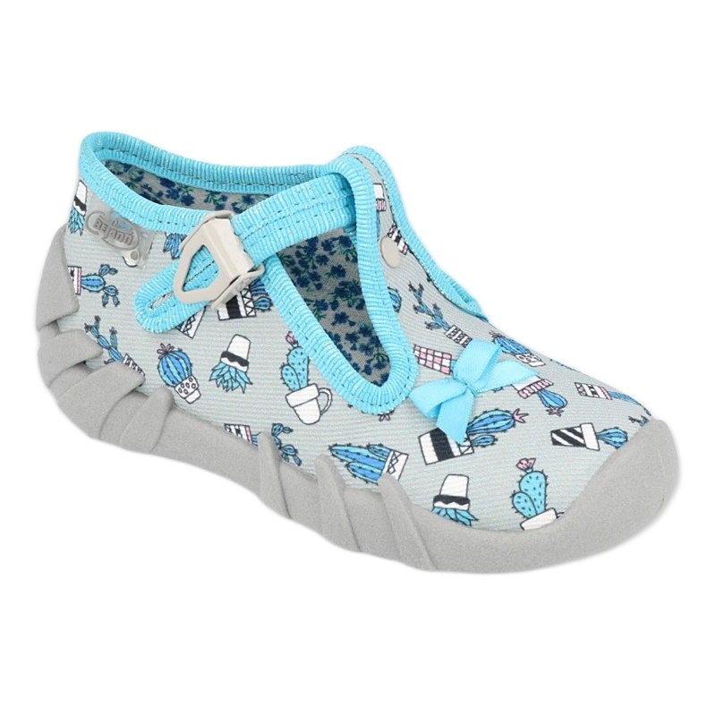 Chaussures pour enfants Befado 110P414 bleu gris 3