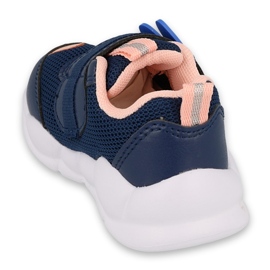 Chaussures enfant Befado 516P090 bleu marin rose 2