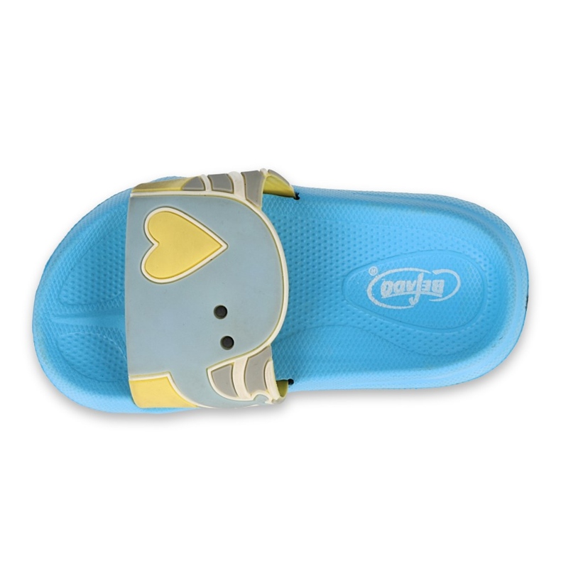 Befado chaussons en mousse pour enfants bleu 152X002 2 Befado chaussons en mousse pour enfants bleu 152X002 2