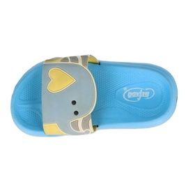Befado chaussons en mousse pour enfants bleu 152X002 3 Befado chaussons en mousse pour enfants bleu 152X002 3