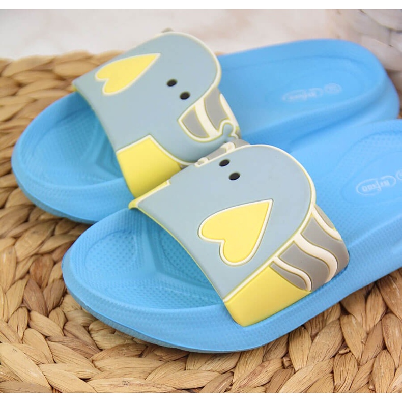 Befado chaussons en mousse pour enfants bleu 152X002 6 Befado chaussons en mousse pour enfants bleu 152X002 6