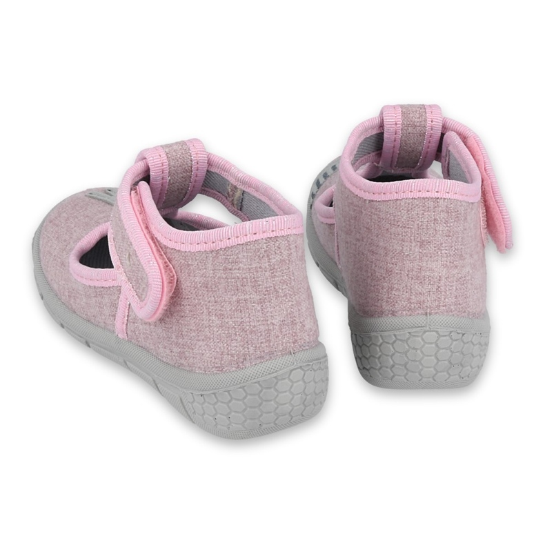 Chaussures enfant Befado 531P084 rose gris 1