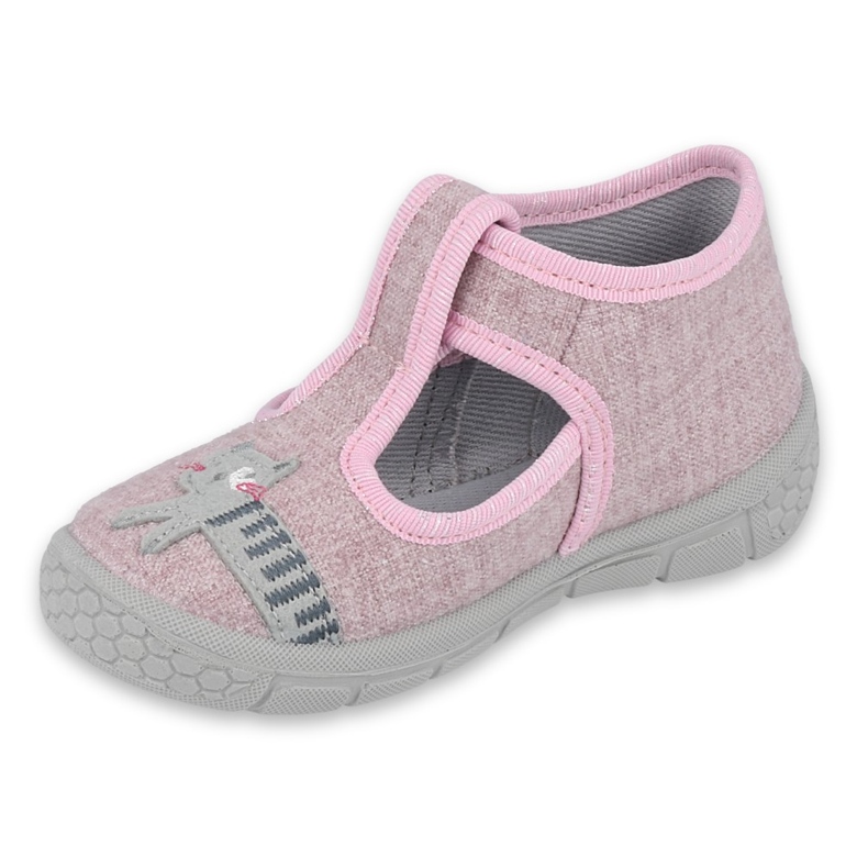 Chaussures enfant Befado 531P084 rose gris 4