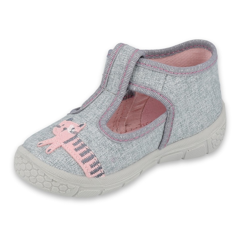 Chaussures enfant Befado 531P072 rose gris 3