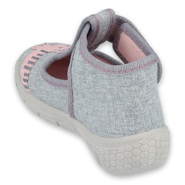 Chaussures enfant Befado 531P072 rose gris 4