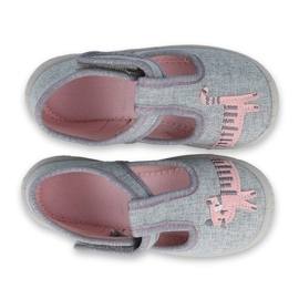 Chaussures enfant Befado 531P072 rose gris 6