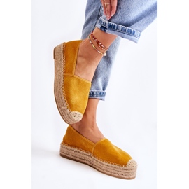 PG1 Espadrilles pour femmes sur la plate-forme Marise jaune 3