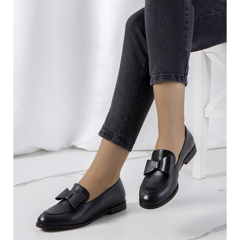 Chaussures Hoge noires pour femmes 1